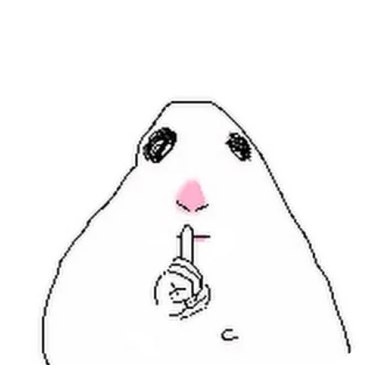 suspicious hamster